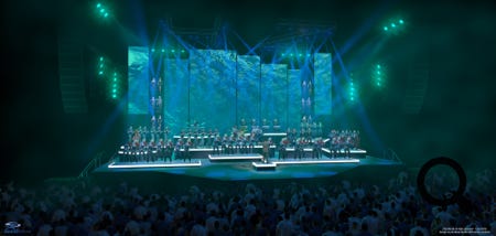 Andreas Kisters Design Konzept - Lighting Design - Stage Design - 3D Visuals - Pre Programming